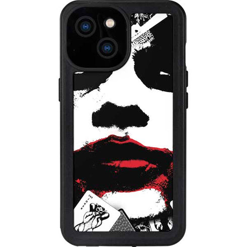 DC Comics The Joker Dark Knight Poster Art iPhone 15 Waterproof Case